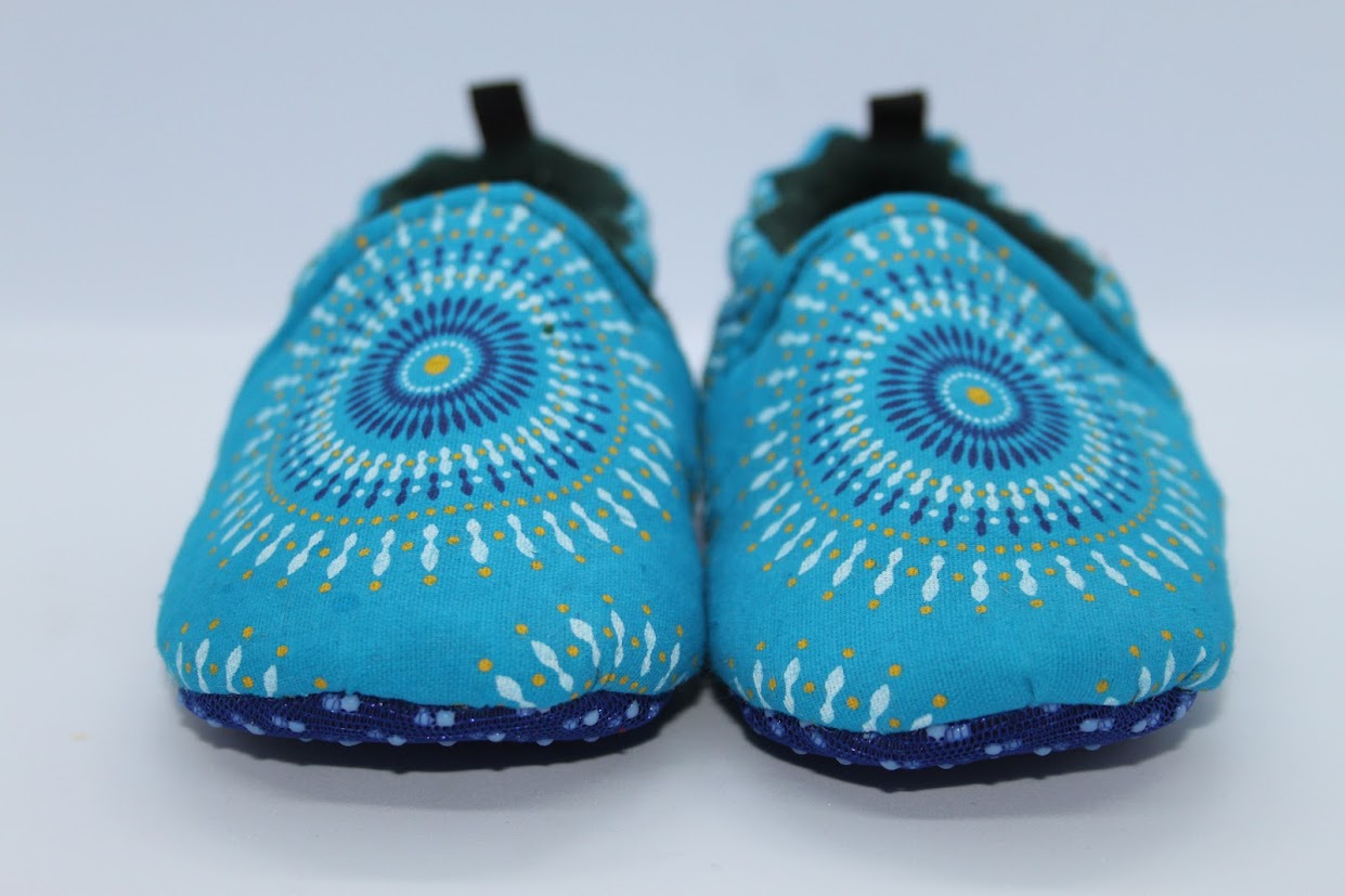 Woven Baby Shoes handmade African product at Naskia Handmade
